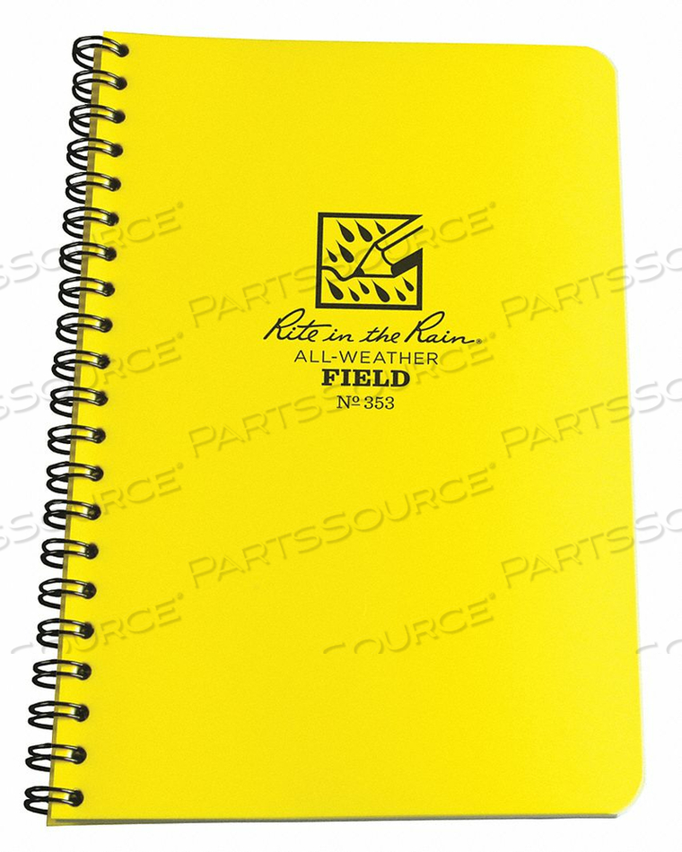 ALL WEATHER NOTEBOOK WIREBOUND by Rite In The Rain ALL WEATHER NOTEBOOK WIREBOUND by Rite In The Rain