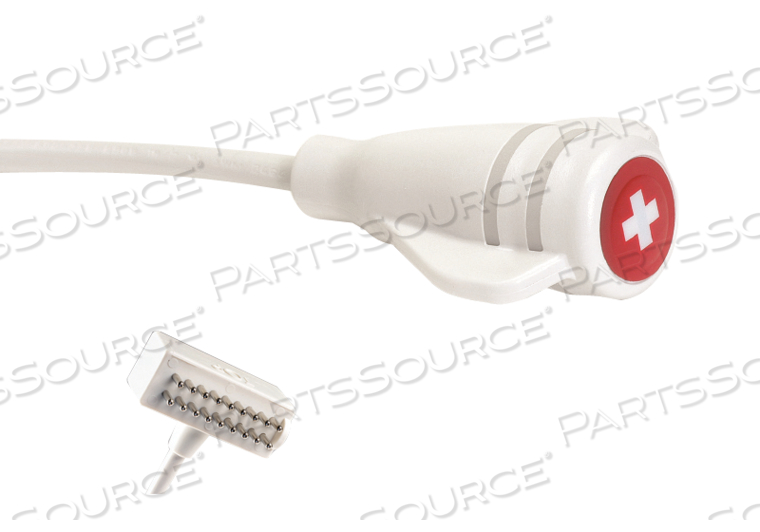 SINGLE NURSE CALL CORD, WHITE, ABS PLASTIC, 18-PIN PLUG DIN, 8 FT, MEETS FDA by Crest Healthcare SINGLE NURSE CALL CORD, WHITE, ABS PLASTIC, 18-PIN PLUG DIN, 8 FT, MEETS FDA by Crest Healthcare