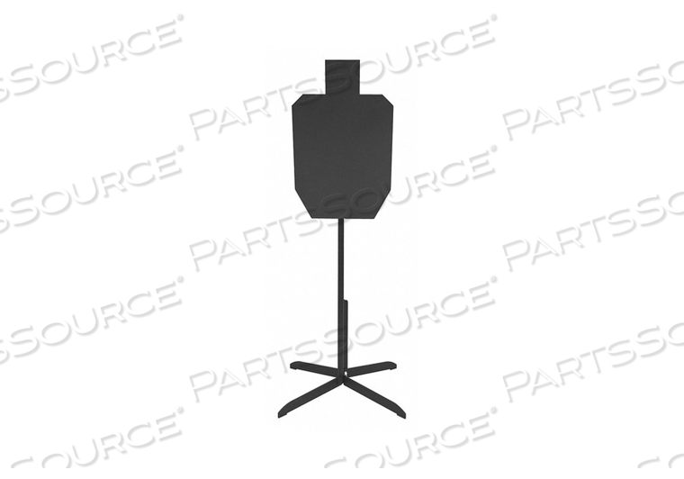 TARGET 30 IN H X 18 IN W BLACK by LE Targets TARGET 30 IN H X 18 IN W BLACK by LE Targets