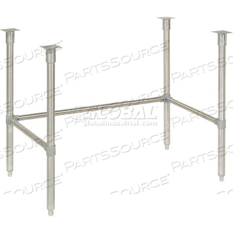 48"W X 30"D STAINLESS STEEL CROSS BRACED LEG KIT by John Boos & Company 48"W X 30"D STAINLESS STEEL CROSS BRACED LEG KIT by John Boos & Company
