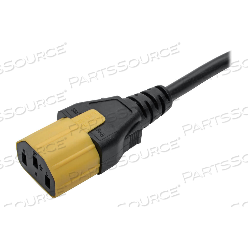 PLUG-LOCK INSERTS, C13 POWER CORD TO C14 OUTLET, YELLOW by Tripp Lite