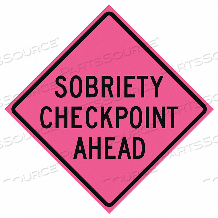 ROLL UP TRAFFIC SIGN 48 H 48 W VINYL by Eastern Metal Signs And Safety ROLL UP TRAFFIC SIGN 48 H 48 W VINYL by Eastern Metal Signs And Safety