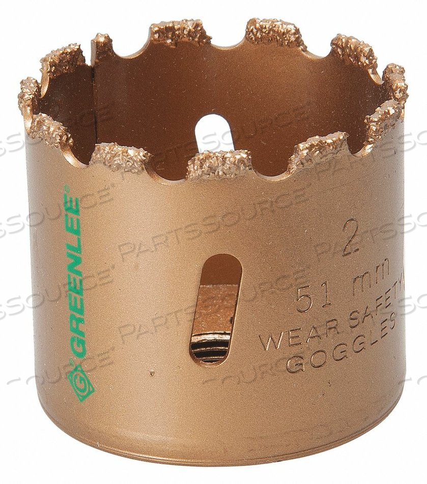 HOLESAW CARBIDE GRIT 0.25 LBS PK2 by Greenlee