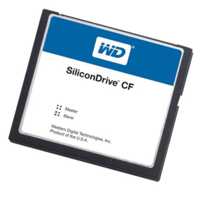 FLASH MEMORY CARDS SILICONDRIVE CF by Western Digital