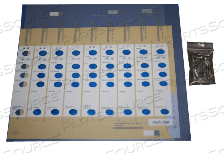 DISPLAY ASSEMBLY W/ NO LCD, POLYURETHANE, WHITE 