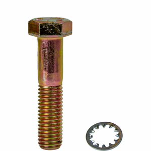 5/8" -11 X 2-3/4" BOLT W/ WASHER, FOR USE W/ STRAIGHT LOOP INSERT, ZINC-PLATED STEEL by Guardian Fall Protection