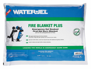 FIRE BLANKET 60 W X 72 L TAN by Water-Jel Technologies