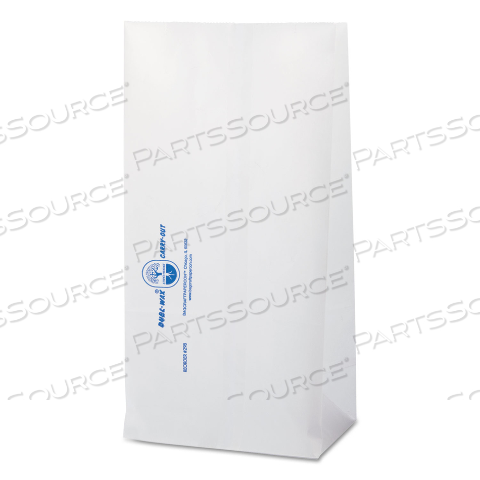 DUBL WAX SOS BAKERY BAGS, 6.13" X 12.38", WHITE by Bagcraft DUBL WAX SOS BAKERY BAGS, 6.13" X 12.38", WHITE by Bagcraft