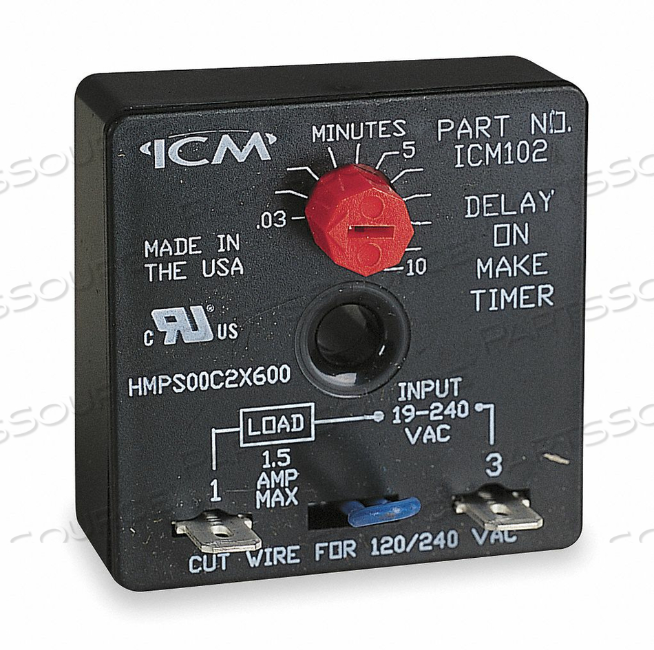 RELAY TIME DELAY by ICM Controls RELAY TIME DELAY by ICM Controls