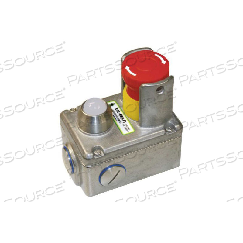 ESL-SS(LP) E-STOP SWITCH W/LED, 2NC 2NO, 110V, SS by IDEM Safety Switches Usa ESL-SS(LP) E-STOP SWITCH W/LED, 2NC 2NO, 110V, SS by IDEM Safety Switches Usa