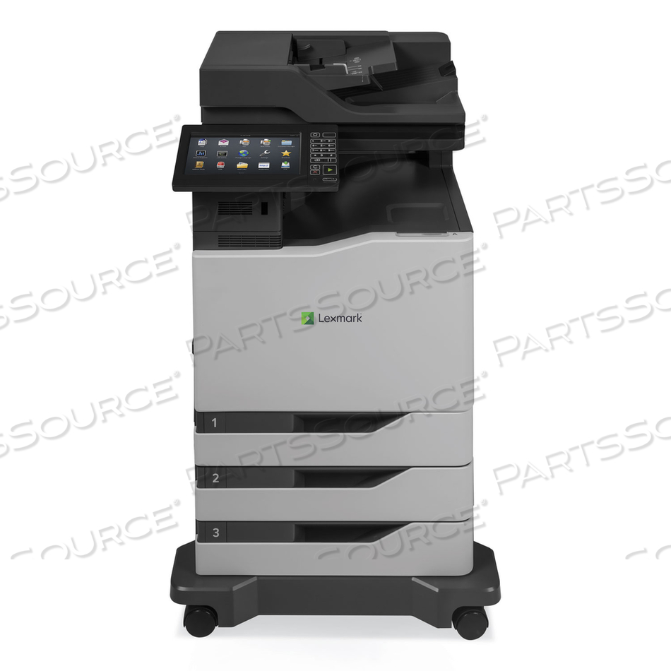 LEXMARK CX825DTE - MULTIFUNCTION PRINTER - COLOR - LASER - LEGAL (8.5 IN X 14 IN)/A4 (8.25 IN X 11.7 IN) (ORIGINAL) - A4/LEGAL (MEDIA) - UP TO 52 PPM (COPYING) - UP TO 52 PPM (PRINTING) - 1750 SHEETS - 33.6 KBPS - USB 2.0, GIGABIT LAN, USB HOST 