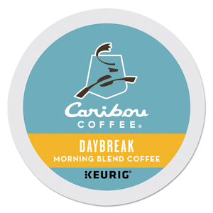 DAYBREAK MORNING BLEND COFFEE K-CUPS, 96/CARTON by Caribou Coffee