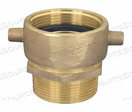 BR FNST 2-1/2 SWIVEL X MNPT 2 PL by Dixon Valve and Coupling