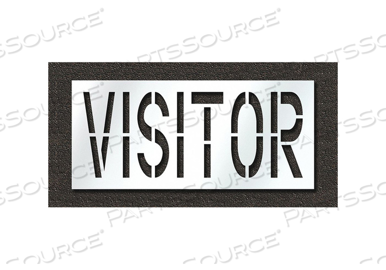 PAVEMENT STENCIL VISITORS by RAE Products & Chemicals Corp.
