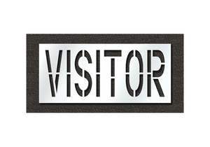 PAVEMENT STENCIL VISITORS by RAE Products & Chemicals Corp.
