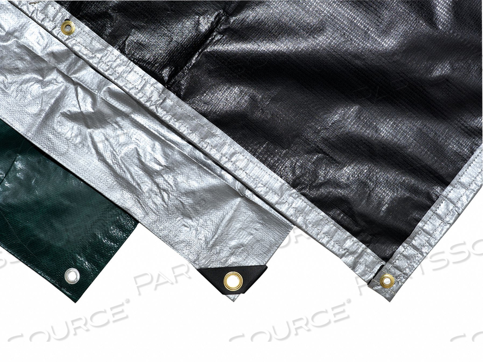 TARP 12 FT X 15 FT. SILVER/BLACK by Mauritzon