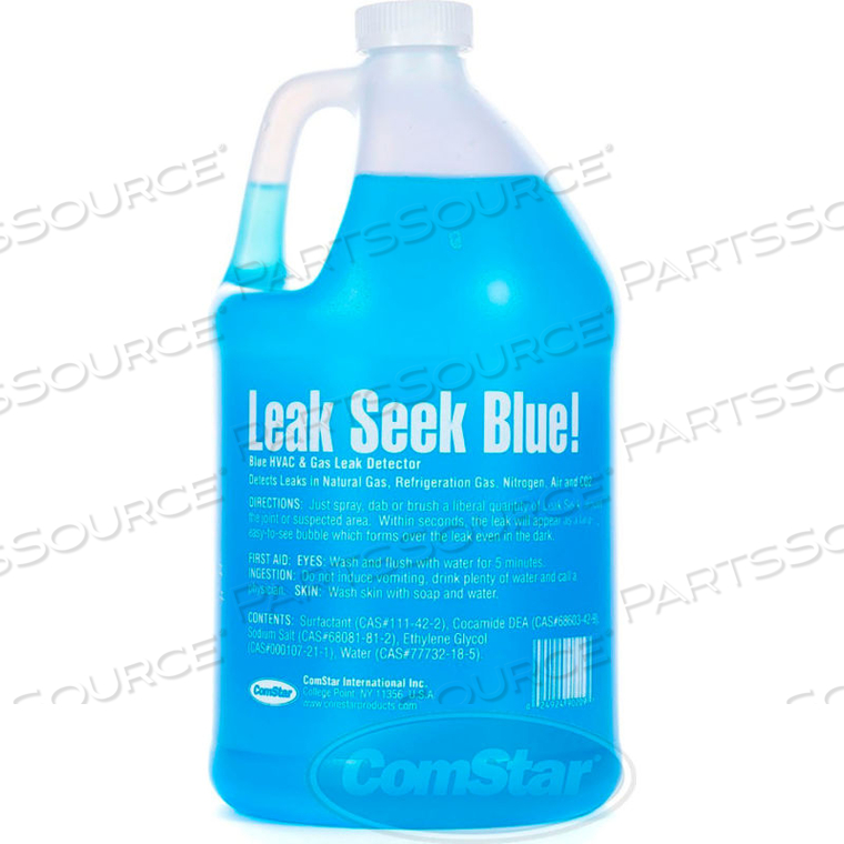 LEAK SEEK LEAK DETECTOR BLUE - 1 GALLON by Comstar International Inc