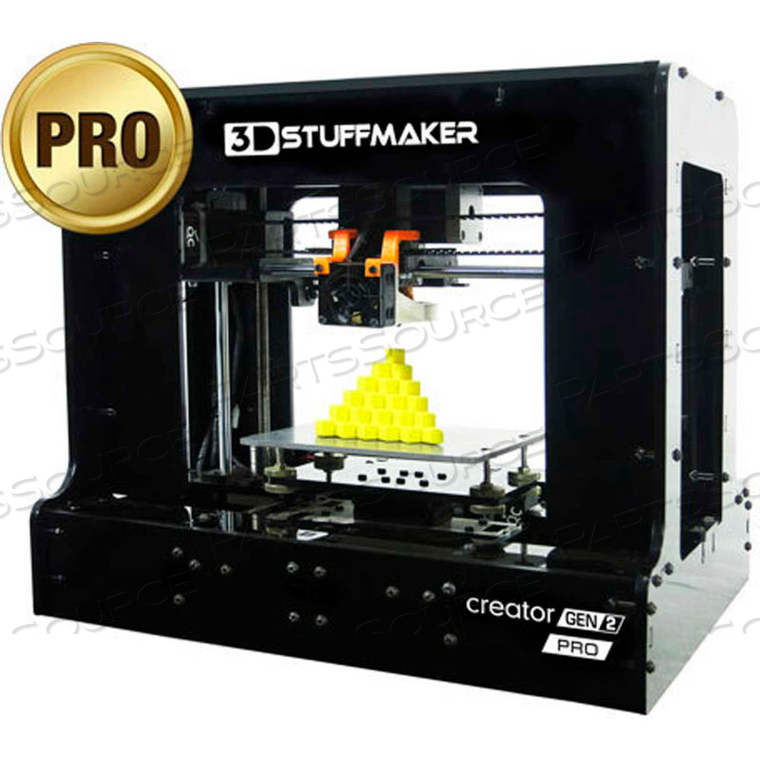 3D PRINTER, CREATOR GEN 2 PRO, BLACK CASING 