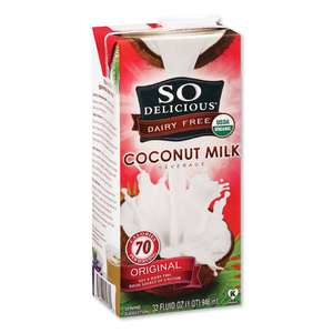 COCONUT MILK, ORIGINAL, 32 OZ ASEPTIC BOX by SO Delicious