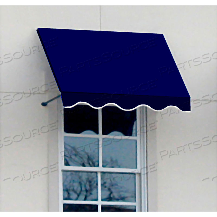 WINDOW/ENTRY AWNING 3-3/8'W X 3-11/16'H X 2'D NAVY 