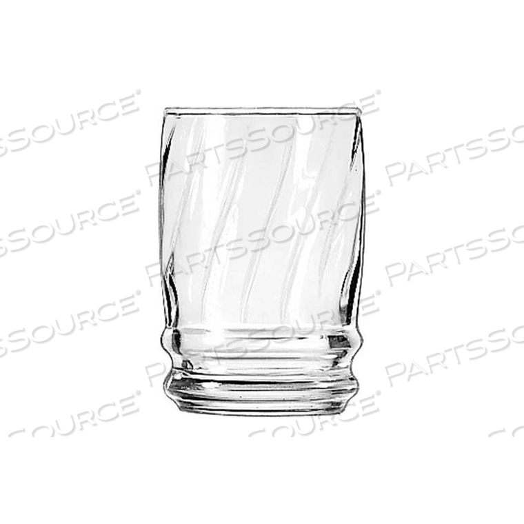 WATER GLASS 10 OZ., CASCADE HEAT, 72 PACK by Libbey Glass