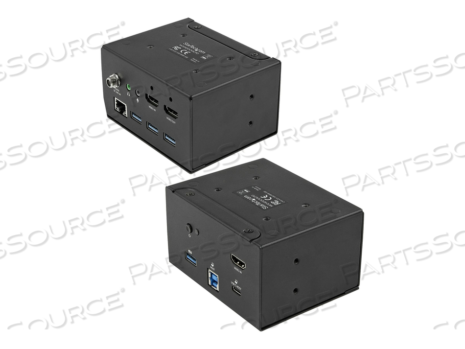 CONFERENCE ROOM DOCKING STATION WITH POWER AND CHARGING, TABLE CONNECTIVITY BOX, UNIVERSAL USB-C LAPTOP DOCK, 60W PD, 4K HDMI, USB HUB, AUDI by StarTech.com Ltd.