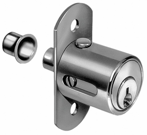 SLIDING DOOR LOCK CHROME KEY 101 by CompX