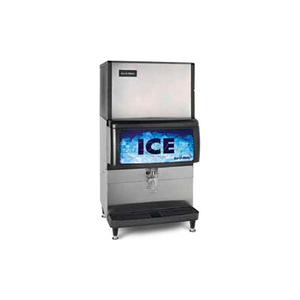ICE DISPENSER, COUNTER MODEL, APPROXIMATELY 250 LB STORAGE CAPACITY CUBE AND PEARL ICE by Ice-O-Matic