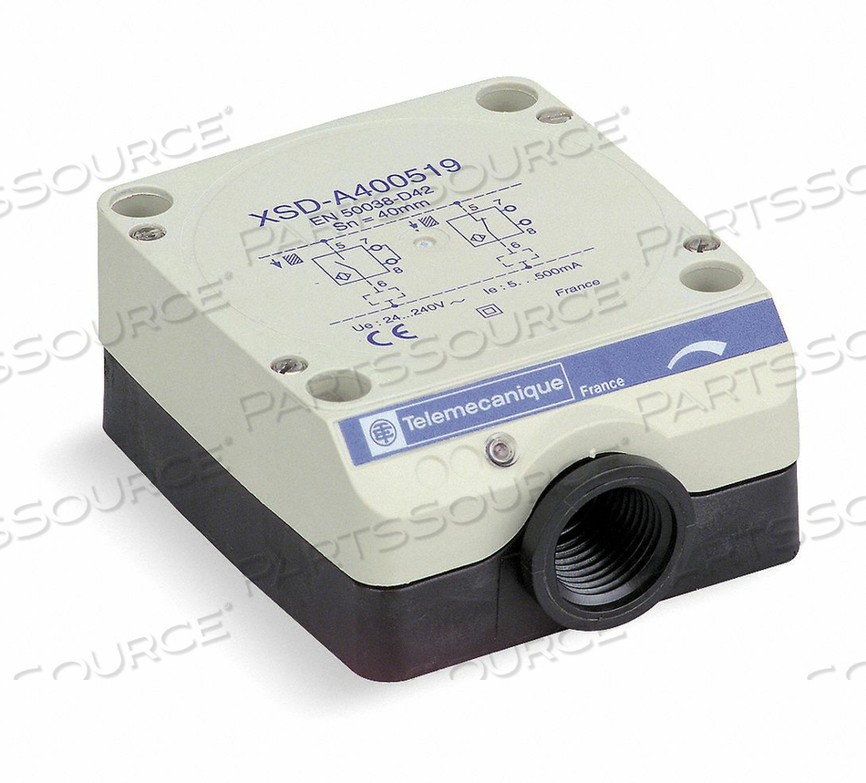 RECTNGULR PROXMITY SENSOR INDCTIV UNSHLD by Telemecanique Sensors
