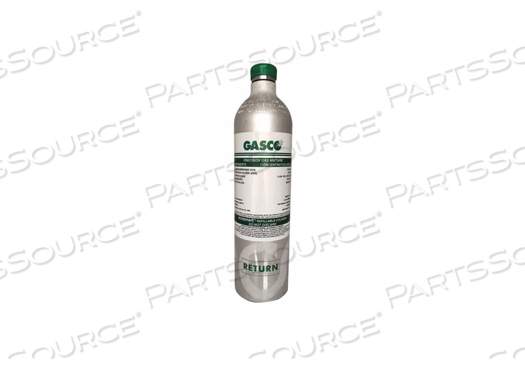CALIBRATION GAS CYLINDER CAPACITY 34L by Gasco CALIBRATION GAS CYLINDER CAPACITY 34L by Gasco