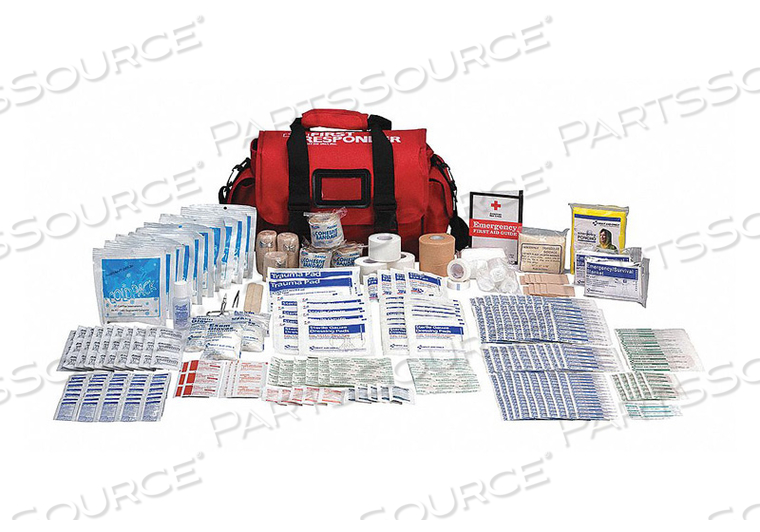FIRST AID KIT FABRIC 387 PIECES by First Aid Only FIRST AID KIT FABRIC 387 PIECES by First Aid Only