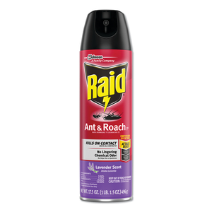 ANT AND ROACH KILLER, 17.5 OZ AEROSOL SPRAY, LAVENDER by Raid