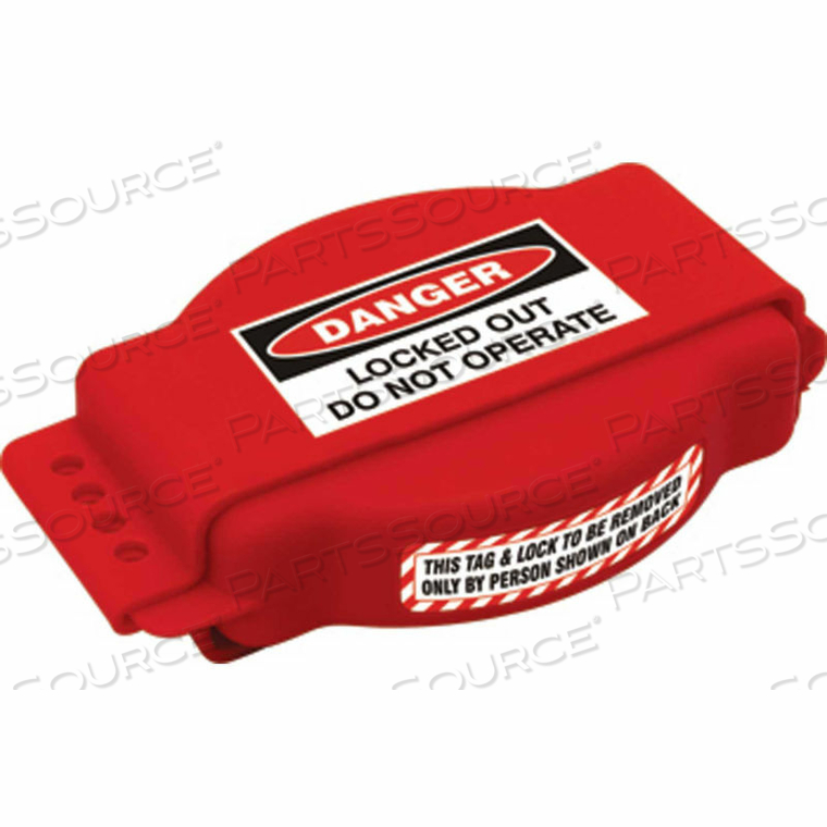 ADJ GATE VALVE LOCKOUT, 1" TO 6.5" by ZING Green Safety Products