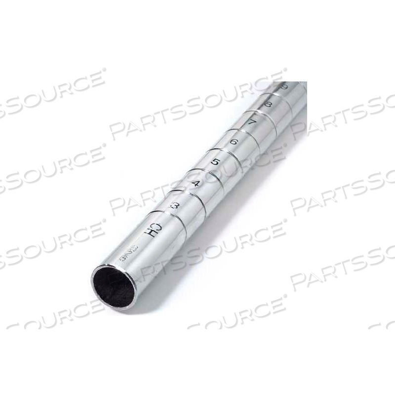 NEXEL P80Z POLY-Z-BRITE POST 80"H - 4 PACK by Approved Vendor