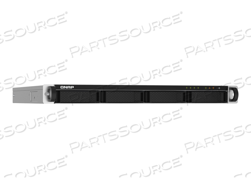 TS-432PXU-RP, NAS SERVER, 4 BAYS, RACK-MOUNTABLE, SATA 6GB/S, RAID 0, 1, 5, 6, 10, JBOD, RAM 2 GB, GIGABIT ETHERNET / 2.5 GIGABIT ETHERNET / by QNAP Security TS-432PXU-RP, NAS SERVER, 4 BAYS, RACK-MOUNTABLE, SATA 6GB/S, RAID 0, 1, 5, 6, 10, JBOD, RAM 2 GB, GIGABIT ETHERNET / 2.5 GIGABIT ETHERNET / by QNAP Security