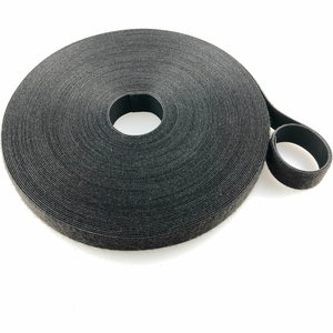 VELCRO BRAND ONE-WRAP UL RATED FIRE RETARDANT HOOK & LOOP TAPE FASTENERS BLACK 2" X 15' by Industrial Webbing Corp.