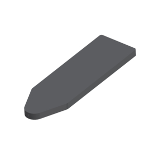 STANDARD 4" REPLACEMENT PAD FOR STRYKER 1069 ZERO ARTICULATION STRETCHER by Birkova Products