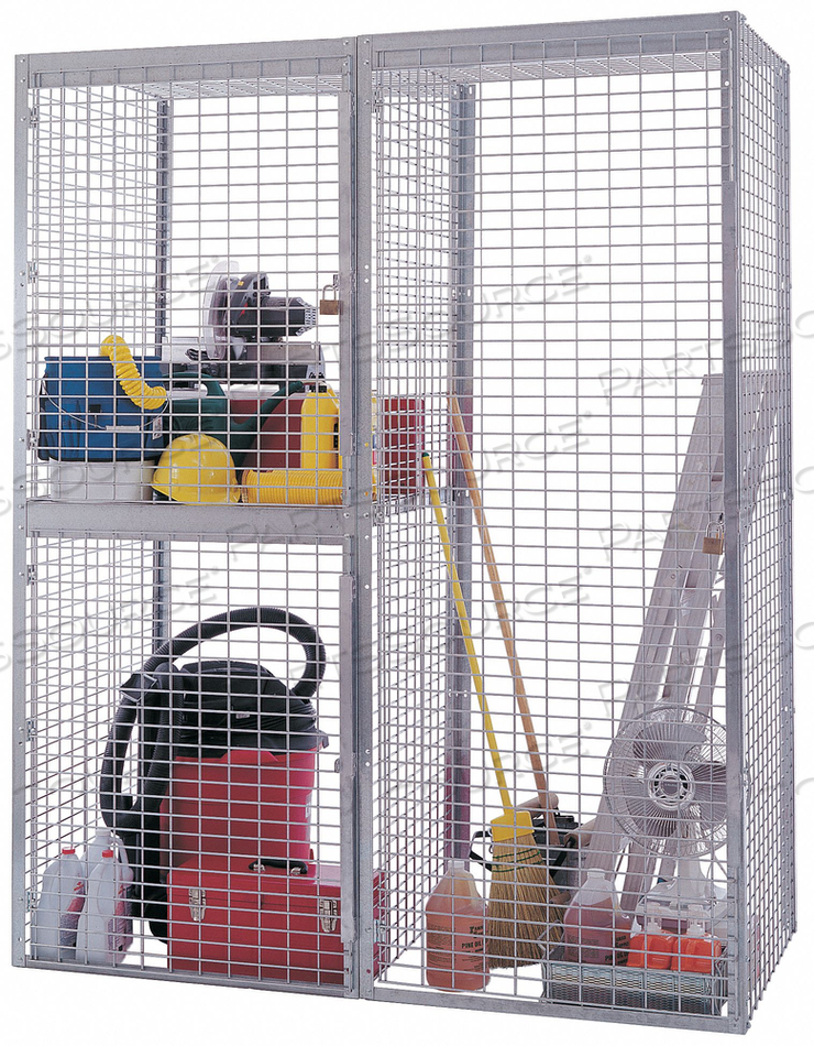 ADD-ON BULK STORAGE LOCKER 2 TIER STEEL by Folding Guard