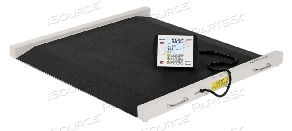 DIGITAL WHEELCHAIR SCALE, PORTABLE, 1000 LB X 0.2 LB/450 KG X 0.1 KG by Detecto Scale / Cardinal Scale DIGITAL WHEELCHAIR SCALE, PORTABLE, 1000 LB X 0.2 LB/450 KG X 0.1 KG by Detecto Scale / Cardinal Scale