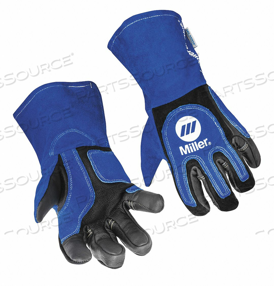 MIG/STICK WELDING GLOVES PR by Miller Electric