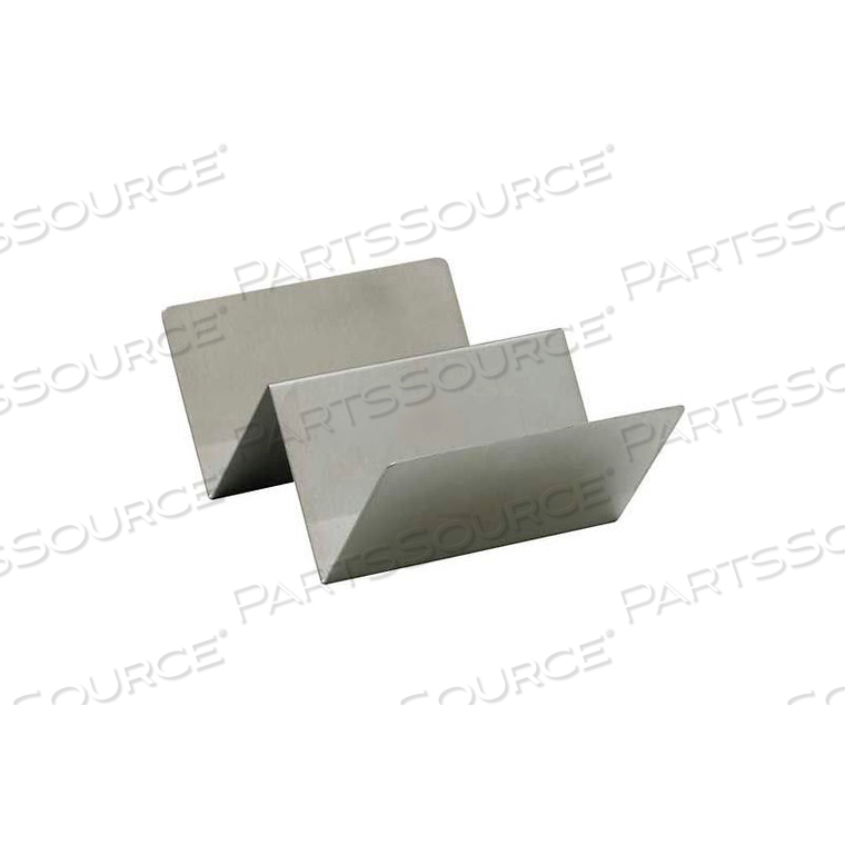 TACO HOLDER, 1-2 COMPARTMENTS, STAINLESS STEEL by Winco DWL International, LLC