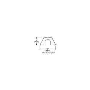 END REFLECTOR KIT - FOR INFRARED HEATERS by Sunstar Heating Products Inc