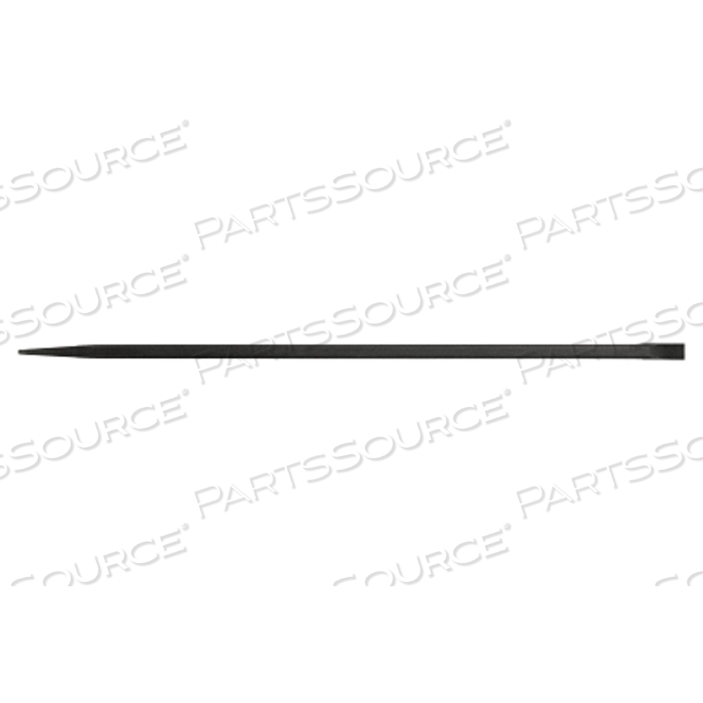 LINE-UP PRY BAR, 24 IN, 3/4 IN, OFFSET CHISEL/STRAIGHT TAPERED POINT, BLACK OXIDE by Mayhew