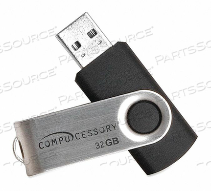 FLASH DRIVE USB 2.0 32GB BLUE by Compucessory