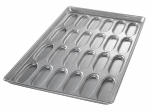 HOT DOG BUN PAN 24 MOULDS by Chicago Metallic