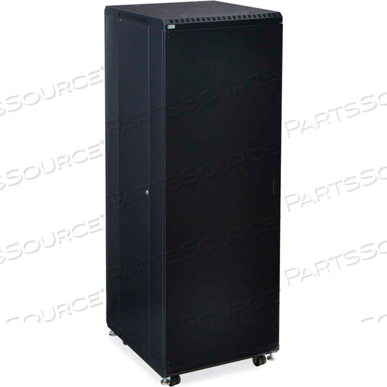 37U LINIER SERVER CABINET - SOLID/VENTED DOORS - 24" DEPTH by Kendall Howard LLC