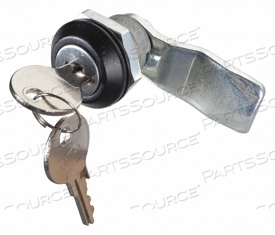 LOCK ASSEMBLY FOR METAL CABINETS 