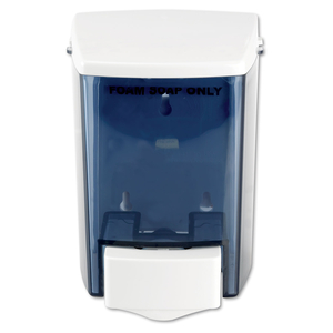 ENCORE FOAM-EEZE BULK FOAM SOAP DISPENSER, SEE THRU, 900 ML, 4.5 X 4 X 6.25, WHITE by Impact Products
