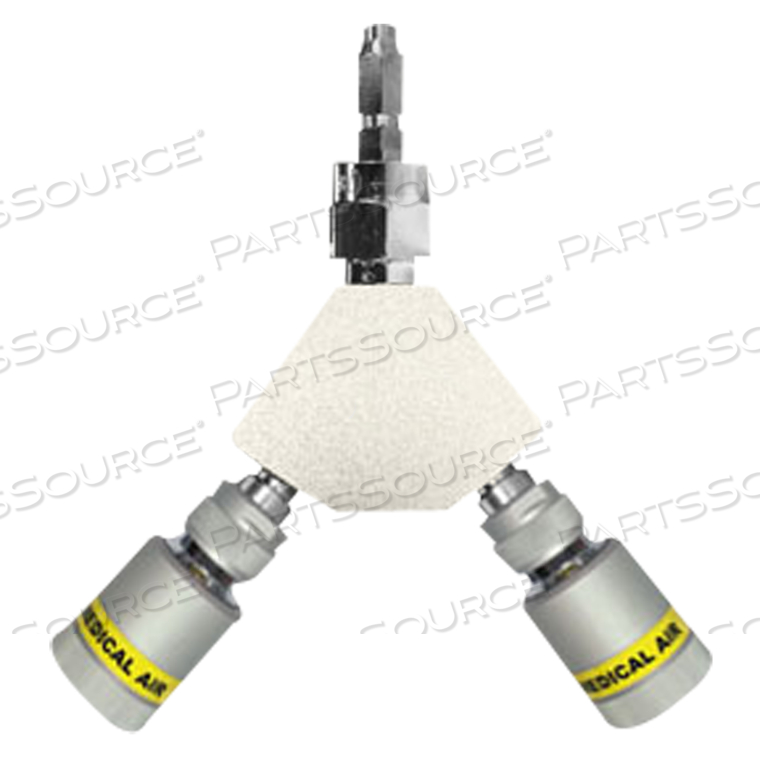 Y-BLOCK SCHRADER  ADAPTER * COUPLER AIR by Ohio Medical, LLC