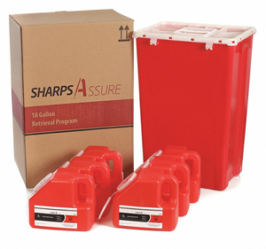 SHARPS CONTAINER 22 W 18 GAL. SNAP LID by Sharps Compliance, Inc.